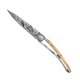 DEEJO Couteau Van life Bois d'olivier