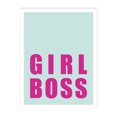 4MURS Tableau embelli Girl boss Multicolore