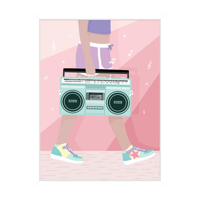 4MURS Tableau STEREO coloris multicolore