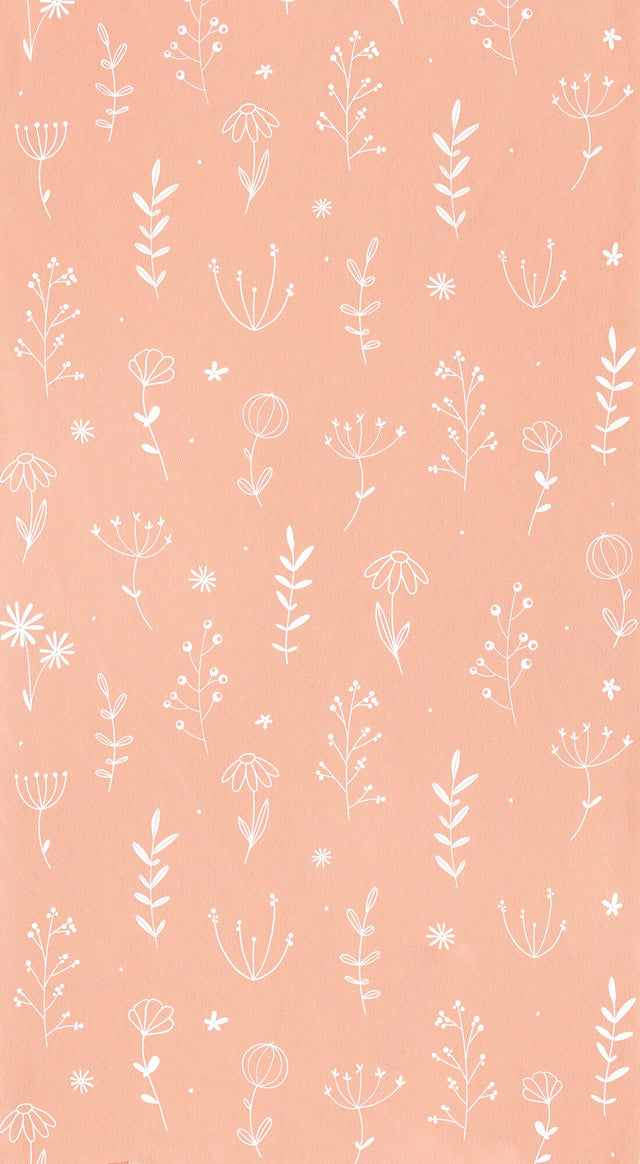 4MURS Papier peint intissé FANTINE coloris terracotta