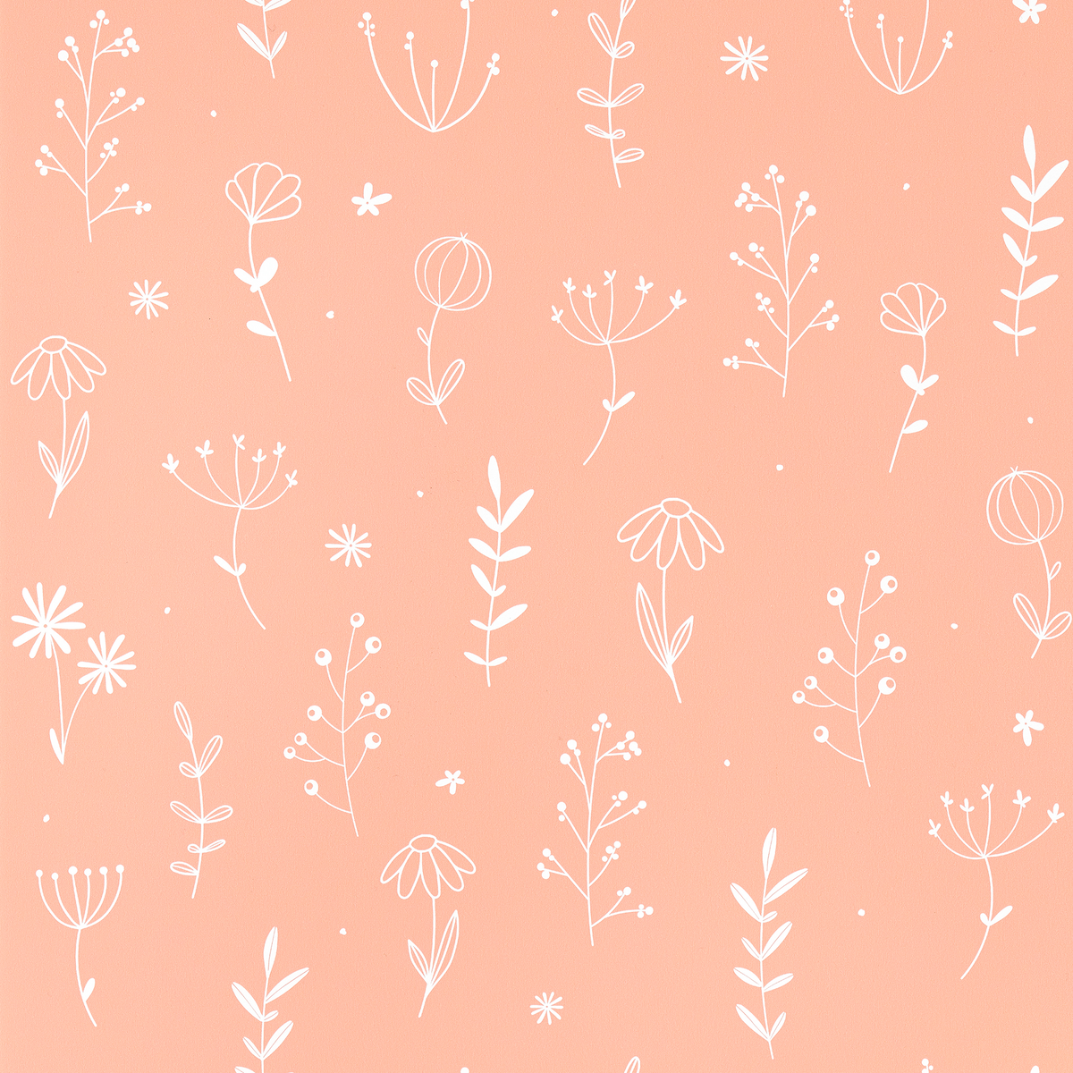 4MURS Papier peint intissé Fantine Terracotta