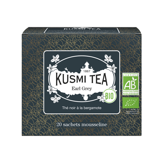 KUSMI TEA Thé en sachet EARL GREY BIO