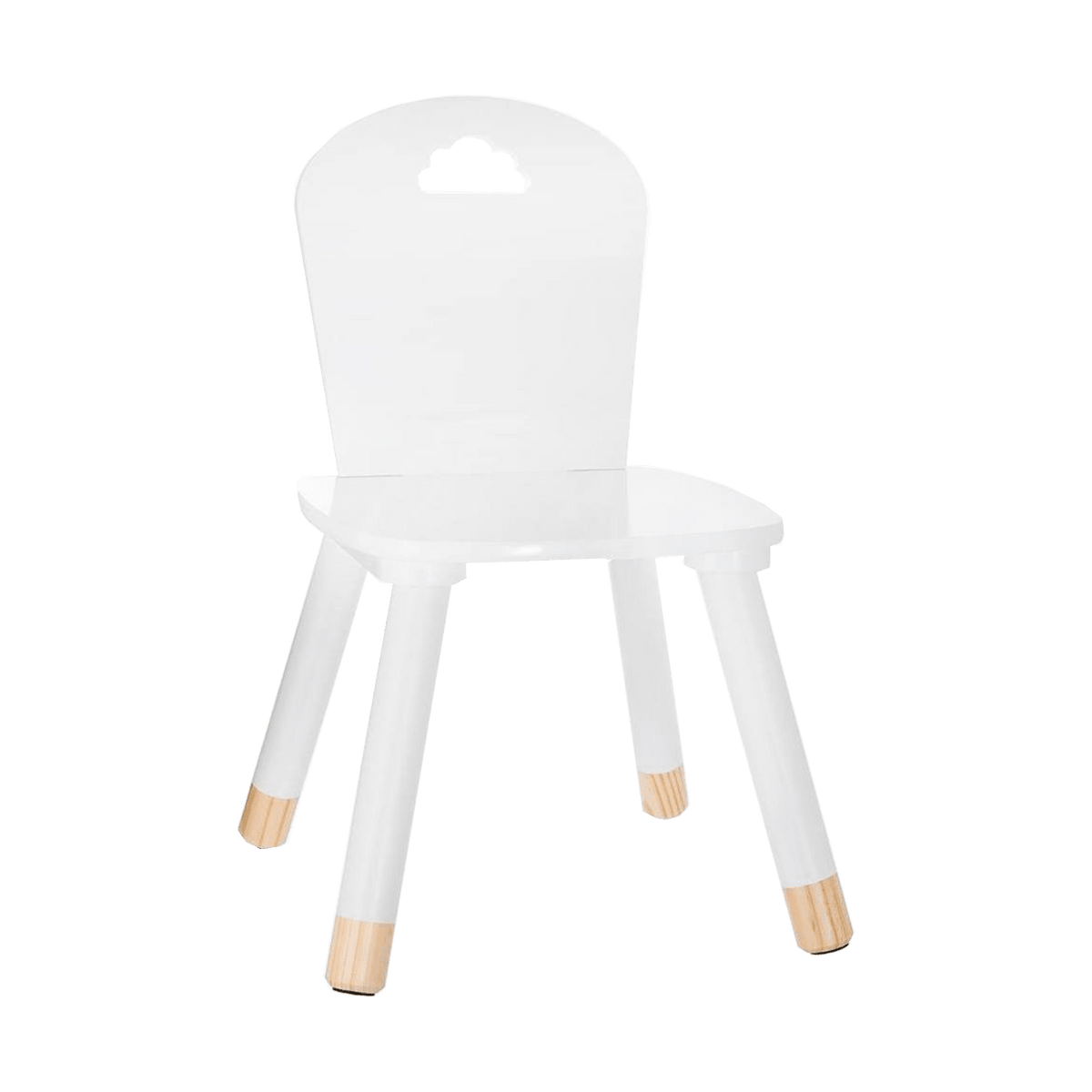 ATMOSPHERA Chaise enfant Tibo Blanc 1 place