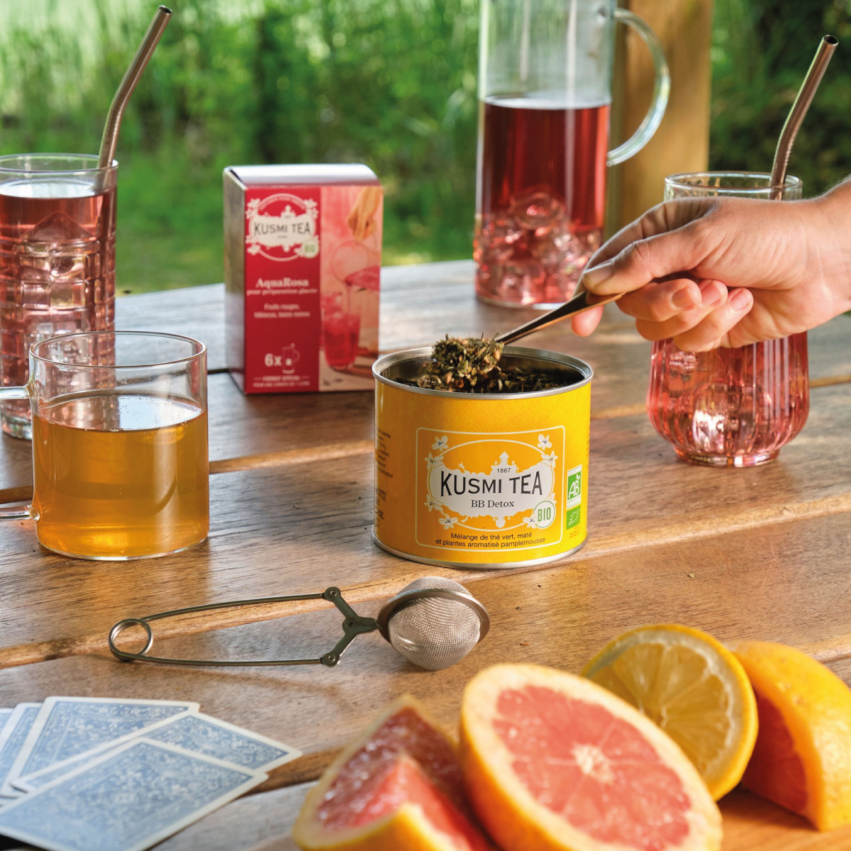 KUSMI TEA Thé vert en vrac Bb detox bio 100G