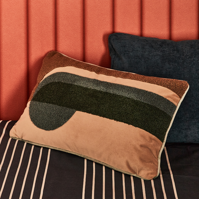 Coussin Soren Bleu