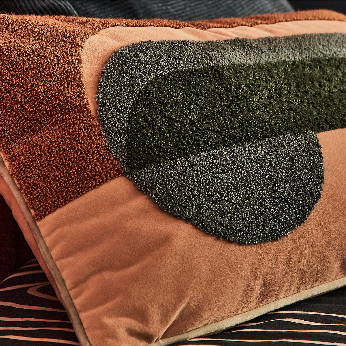 Coussin Soren Bleu