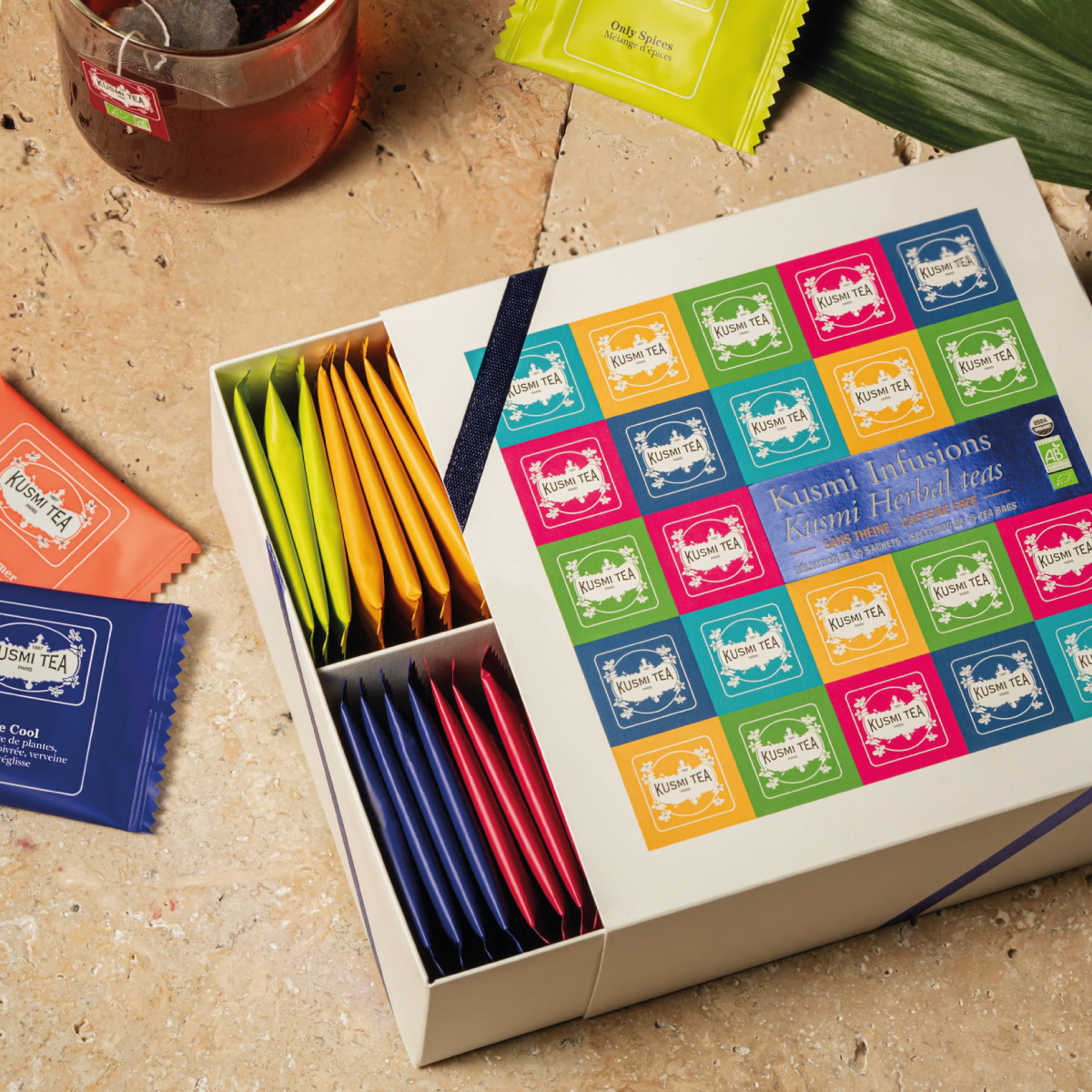 KUSMI TEA Coffret Kusmi infusions bio 92,5G