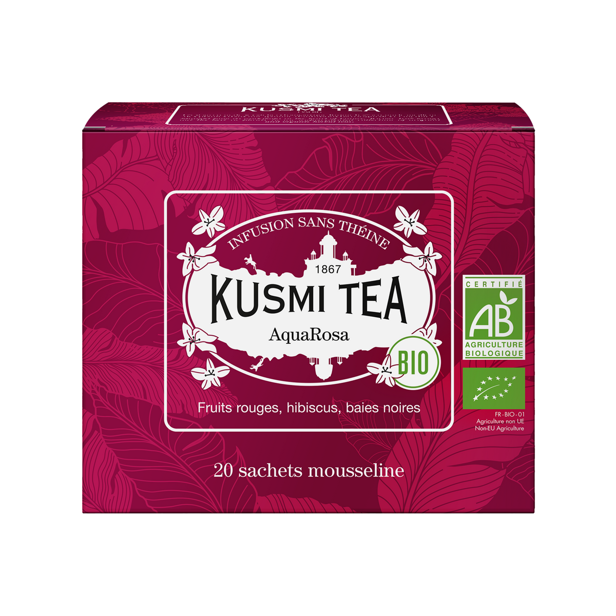 KUSMI TEA Infusion Aquarosa bio 100G