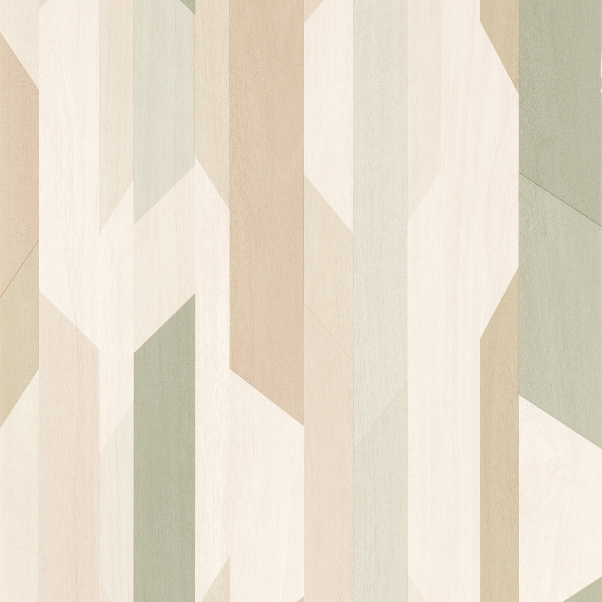 Papier peint intissé Kawana Vert de gris