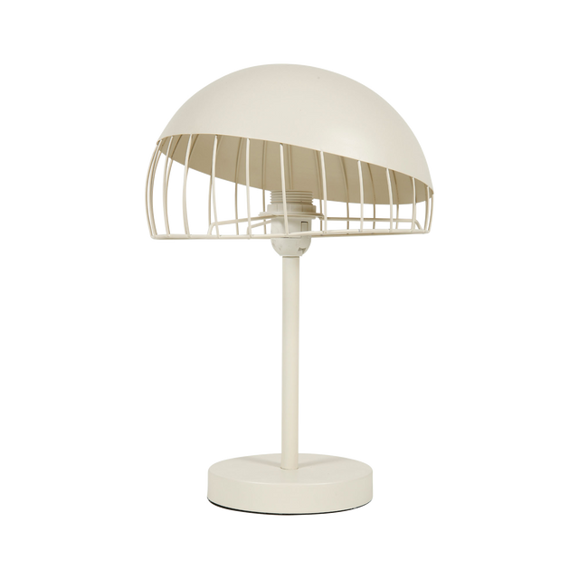 Lampe champignon COLISÉE coloris blanc 40 x 25 cm