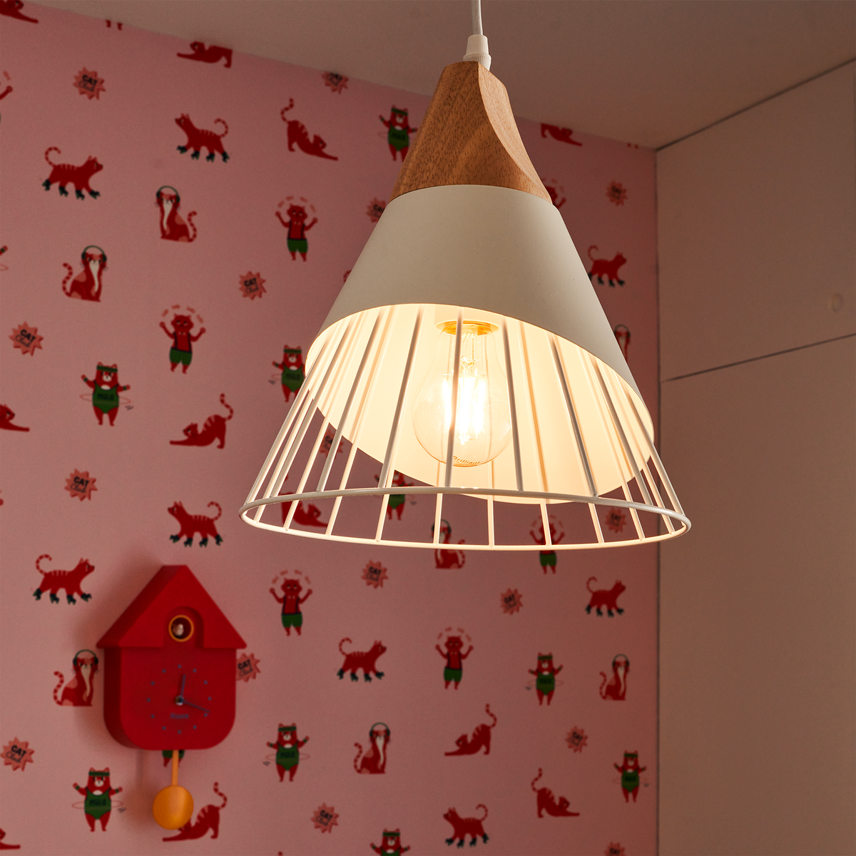 Suspension Arène Blanc