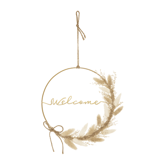 Couronne FAMILY WELCOME coloris beige
