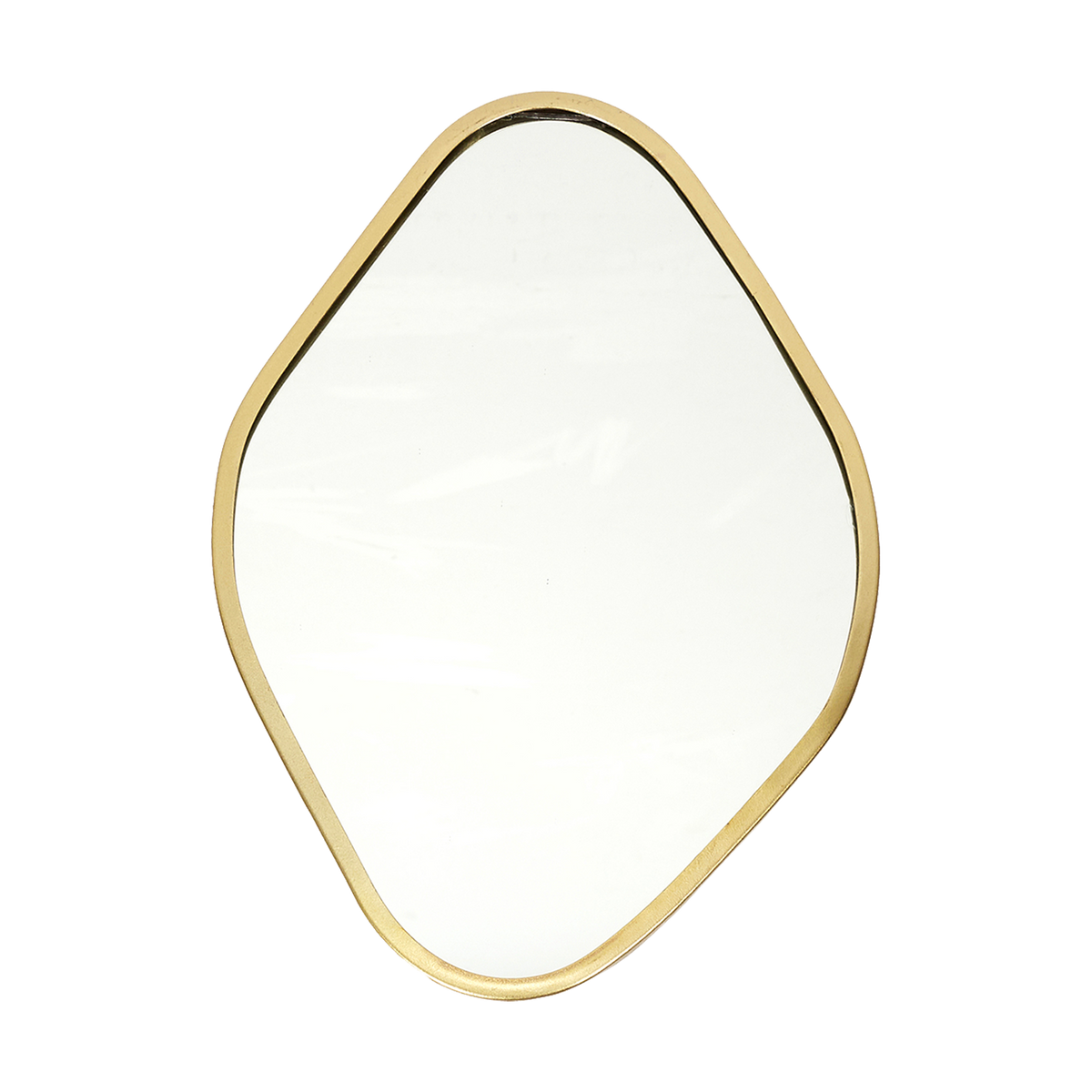 Miroir Losange Doré