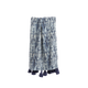 Plaid coton recyclé Tia Indigo