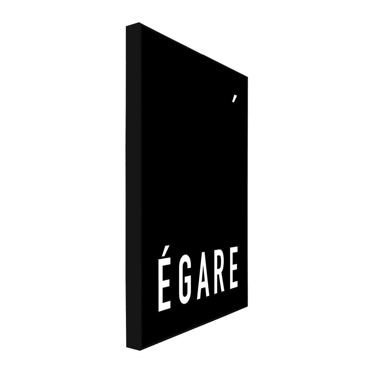 4MURS Tableau Egare Noir et blanc