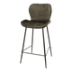 Tabouret de plan de travail Toby Gris foncé 1 place
