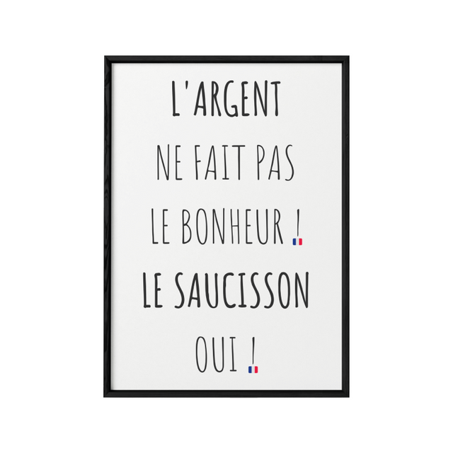 L'ARGENT NE FAIT PAS LE BONHEUR