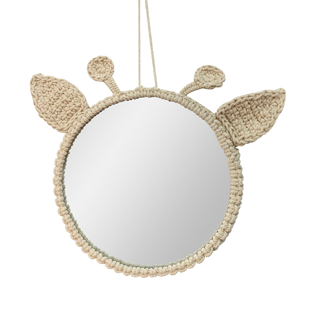 Miroir enfant Olgi Beige