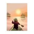 CANOEING ON THE LAKE