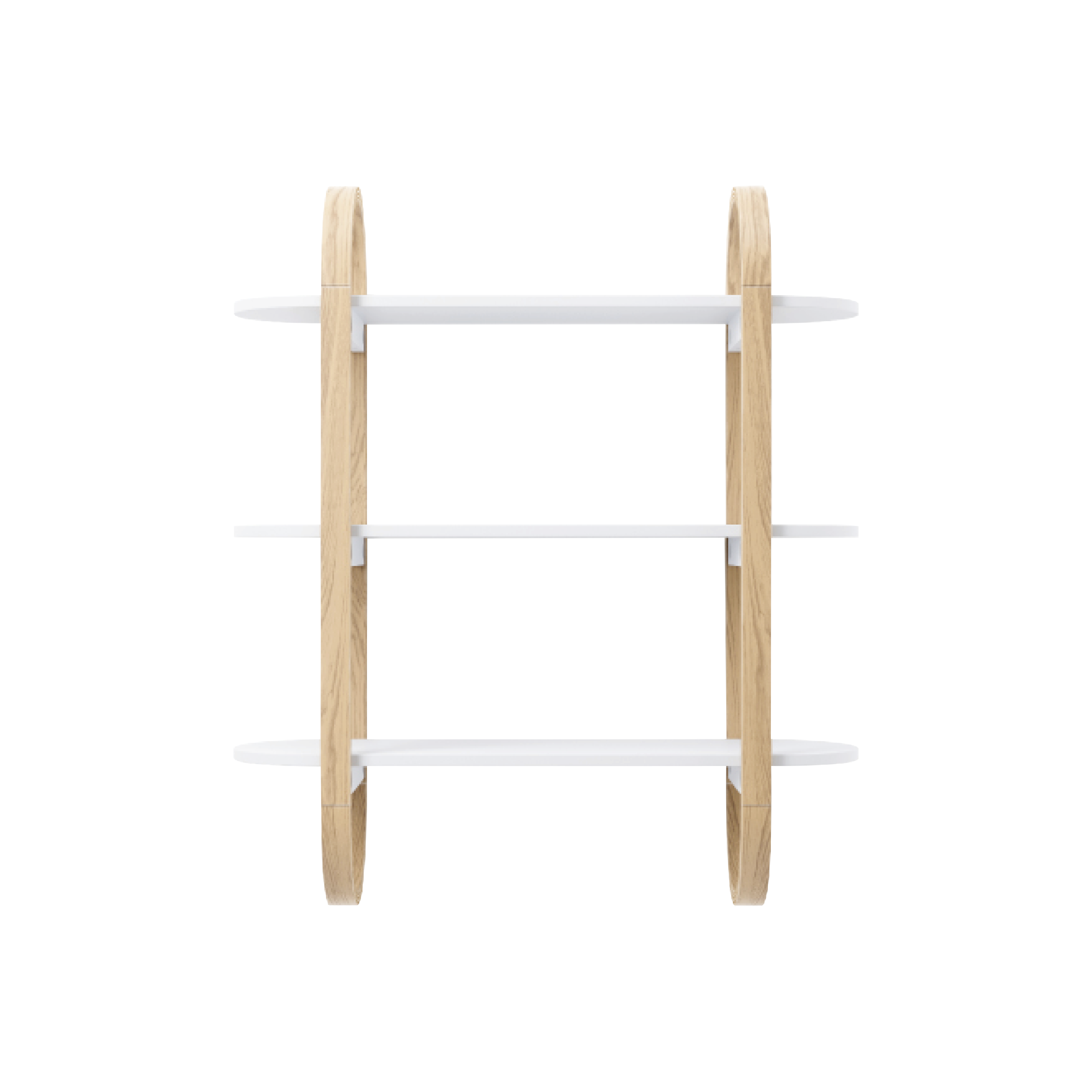 Umbra Etagère BELLWOOD coloris pin et blanc