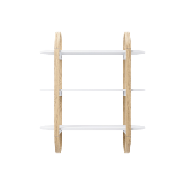 Umbra Etagère BELLWOOD coloris pin et blanc