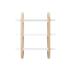 UMBRA Etagère Bellwood Pin et blanc