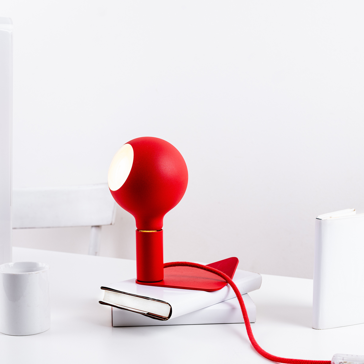 FILOTTO Lampe à poser Iride Rouge