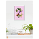 SERGEANTPAPER Affiche Herbes folles a3 Mauve et vert