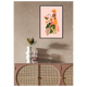 SERGEANTPAPER Affiche Reveil nature a3 Orange et vert