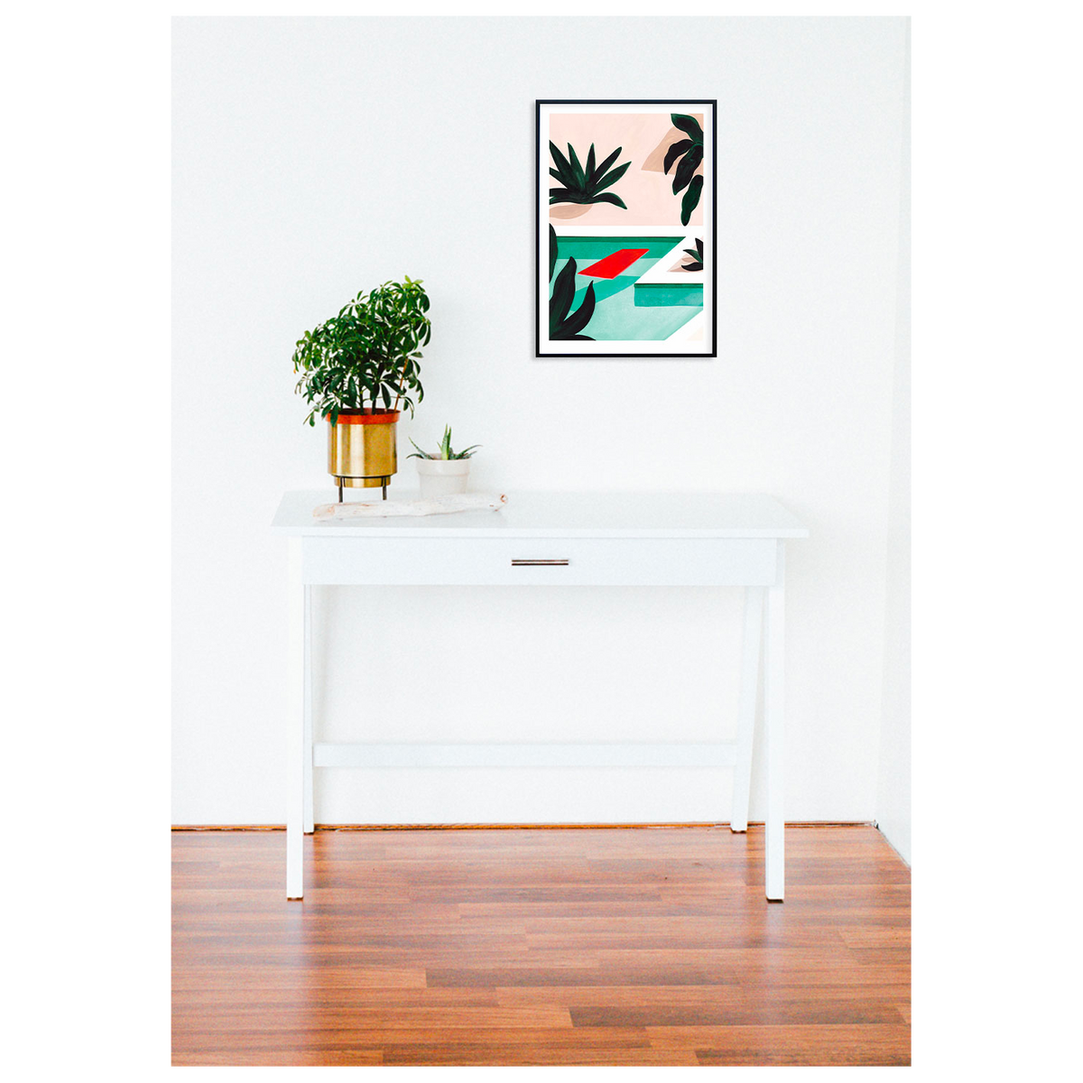 SERGEANTPAPER Affiche Coconut groove a3 Beige et vert