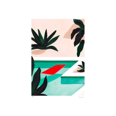 SERGEANTPAPER Affiche Coconut groove a3 Beige et vert