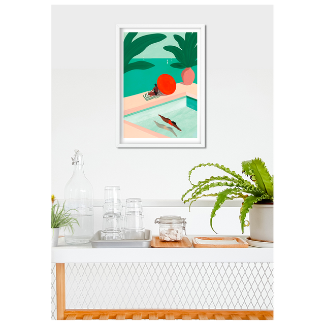 Sergeant Paper Affiche ST BARTHELEMY A3 30 x 42 cm