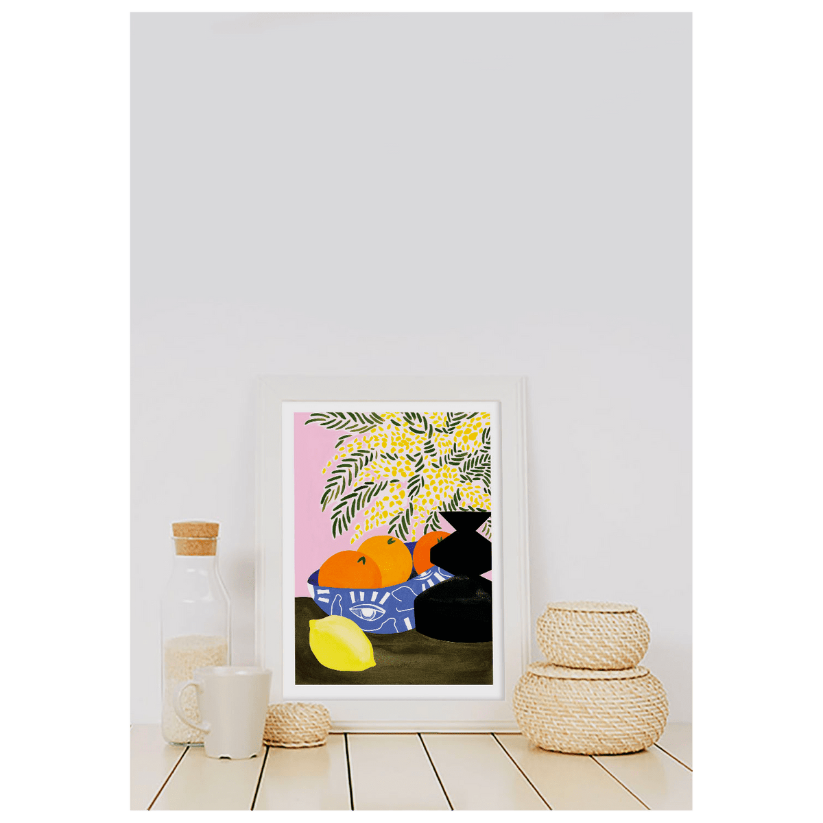 SERGEANTPAPER Affiche Milan a3 Orange, jaune et bleu