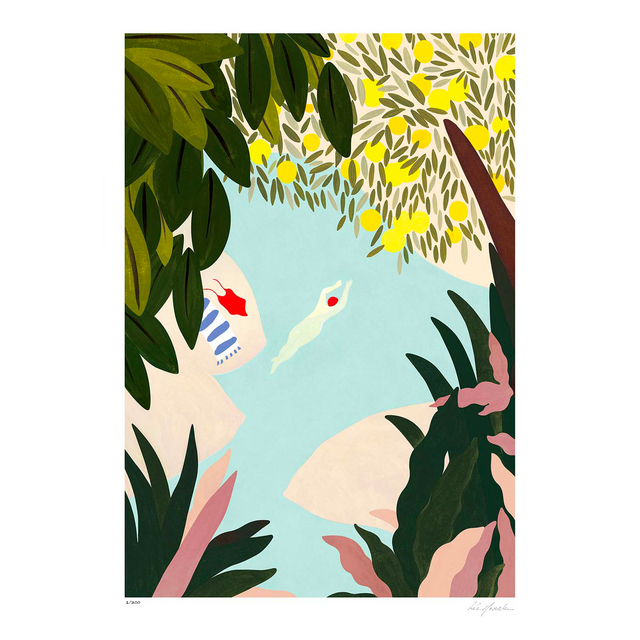 Sergeant Paper Affiche TOSCANE 50 x 70 cm