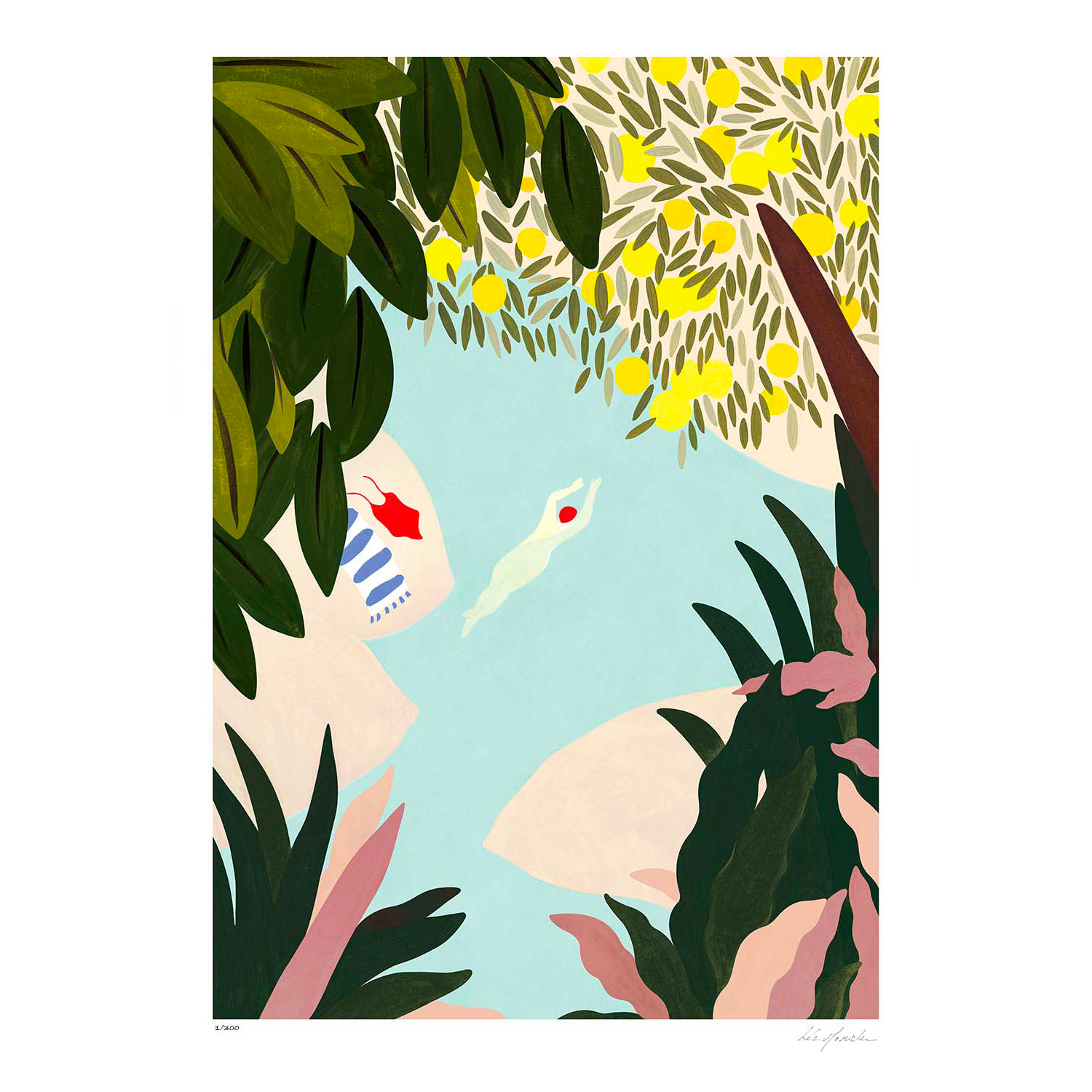 Sergeant Paper Affiche TOSCANE 50 x 70 cm