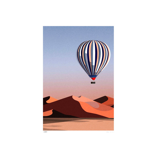 Sergeant Paper Affiche SAHARA A3 30 x 42 cm