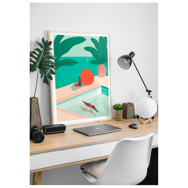 Sergeant Paper Affiche ST BARTHELEMY 50 x 70 cm