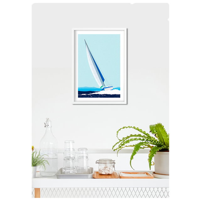 Sergeant Paper Affiche CROISIERE A3 30 x 42 cm