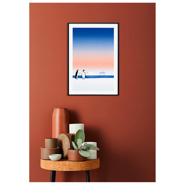 Sergeant Paper Affiche ANTARCTIQUE A3 30 x 42 cm