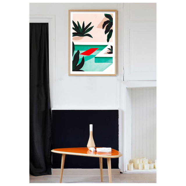 Sergeant Paper Affiche COCONUT GROOVE 50 x 70 cm