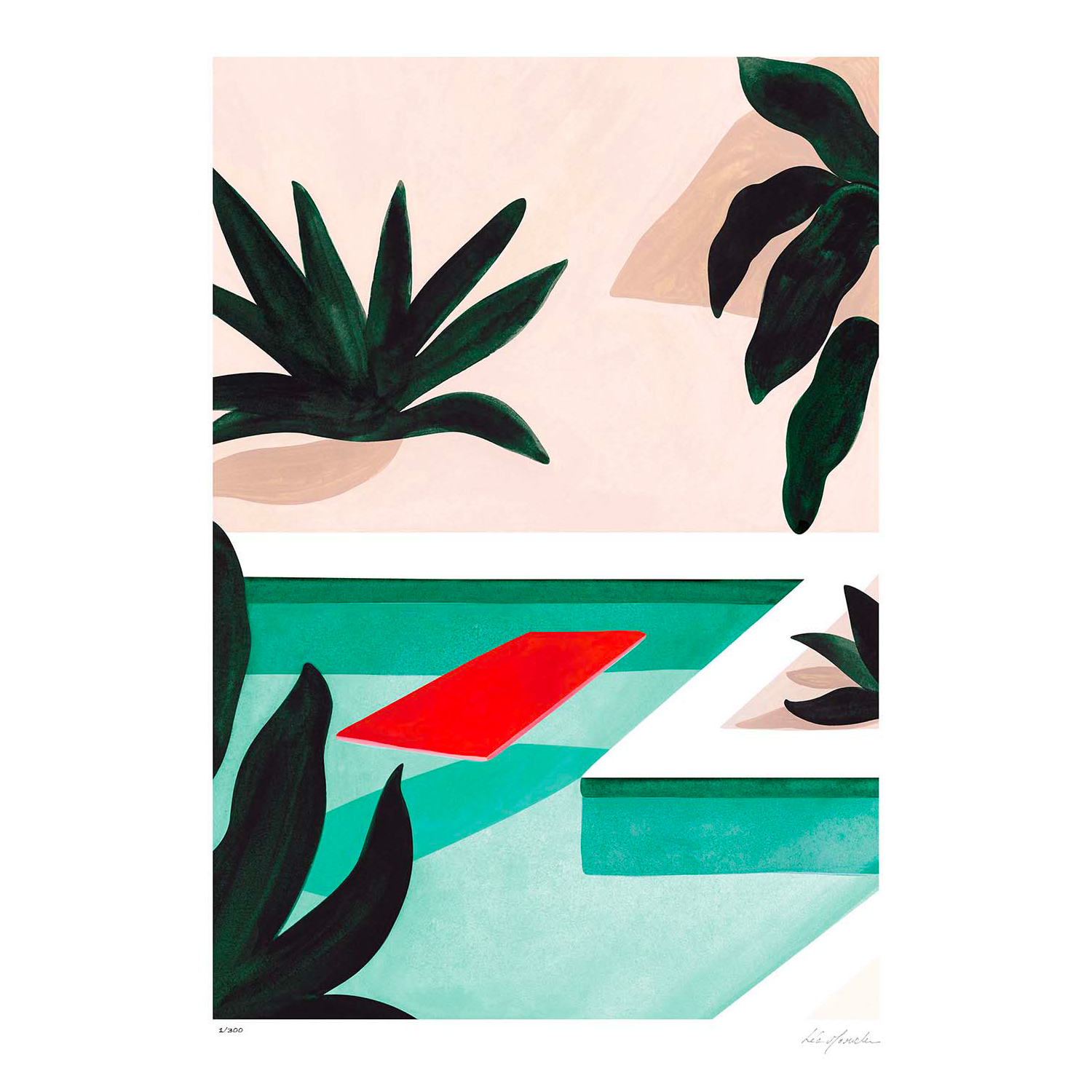 Sergeant Paper Affiche COCONUT GROOVE 50 x 70 cm
