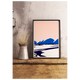 SERGEANTPAPER Affiche Ailleurs 5 a3 Beige et bleu