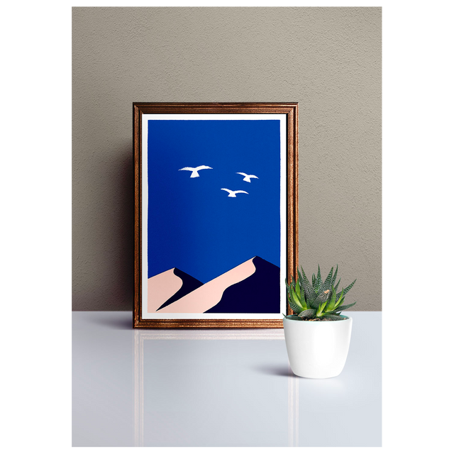 Sergeant Paper Affiche AILLEURS 1 A3 30 x 42 cm