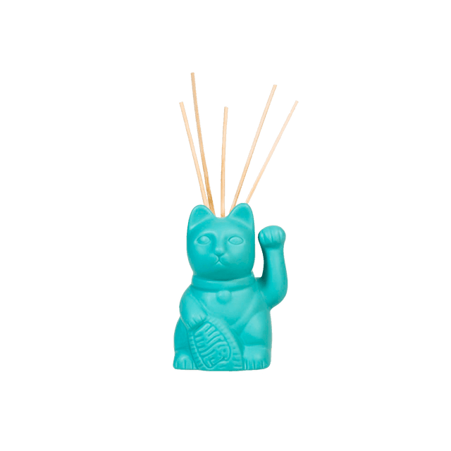 Bitten design Diffuseur KITTY OIL coloris turquoise