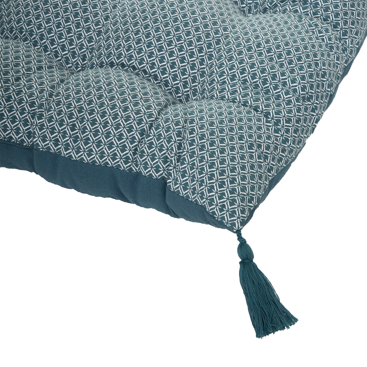 Coussin de sol Otto Bleu canard