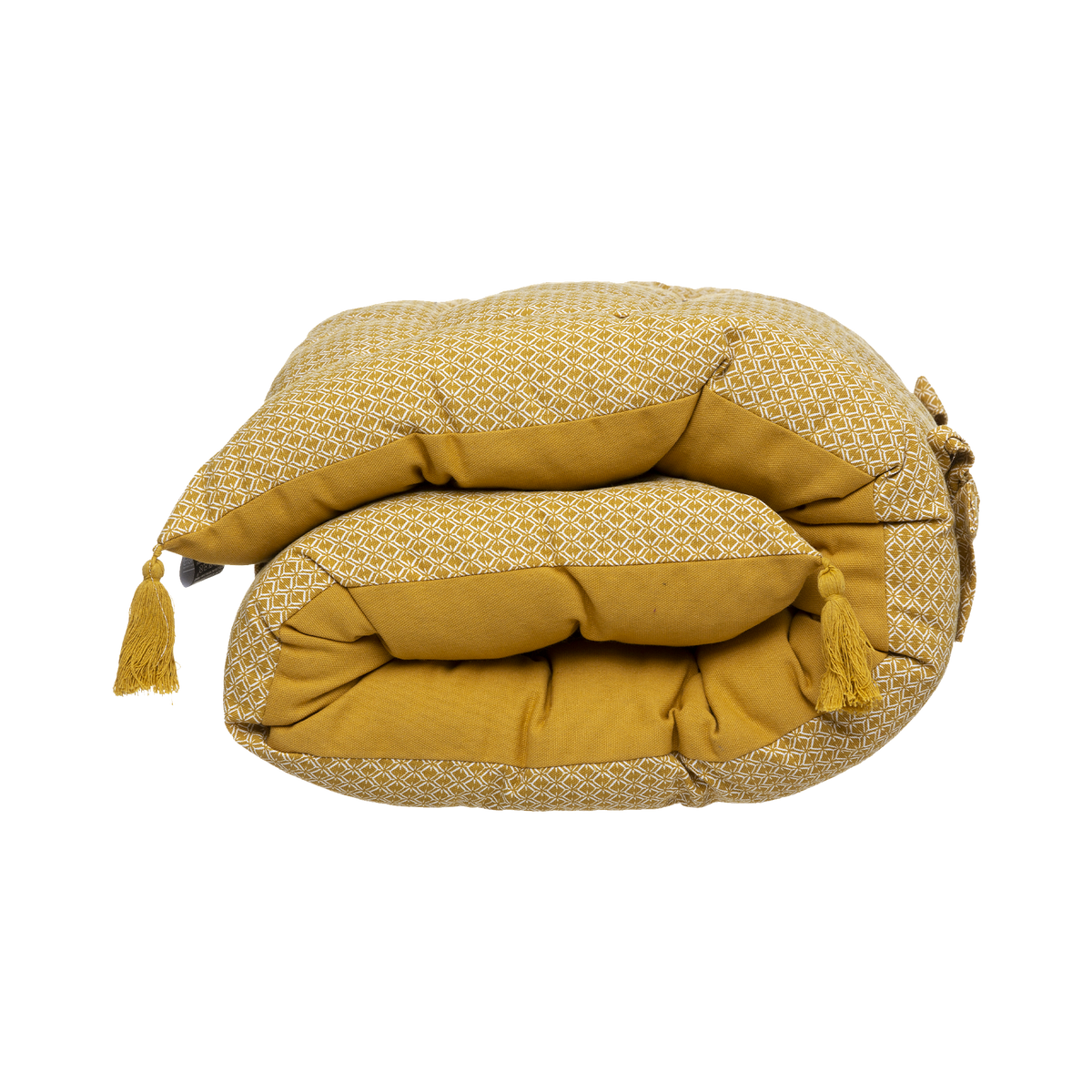Coussin de sol Otto Ocre