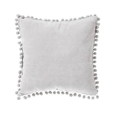 Coussin Bommel Gris clair