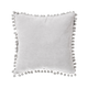 Coussin Bommel Gris clair
