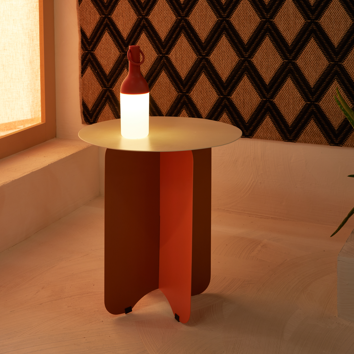 Lampe à poser Elo baby Terracotta