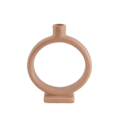 Bougeoir Serra Rose mat